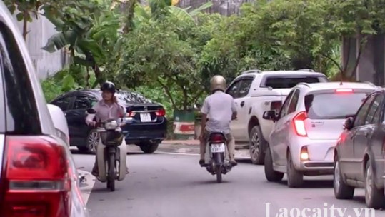 TP Lào Cai thí điểm xử lý vi phạm giao thông tĩnh