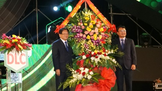 Chủ tịch UBND tỉnh dự Lễ kỷ niệm 10 năm thành lập Công ty TNHH MTV Hóa chất Đức Giang Lào Cai