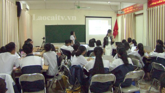 Những “tiết học không biên giới” của trường THPT số 1 thành phố Lào Cai