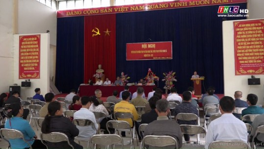 Tiếp xúc cử tri trước kỳ họp thứ 8 tại huyện Bảo Yên
