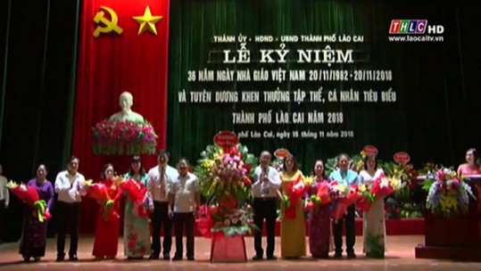 Các địa phương trong tỉnh Lào Cai tổ chức kỷ niệm Ngày nhà giáo VN 20/11