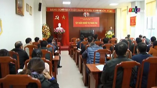 Thanh tra tỉnh Lào Cai tập huấn công tác thanh tra năm 2018