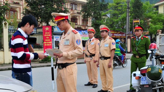 Đảm bảo trật tự ATGT dịp Tết và Lễ hội xuân 2019