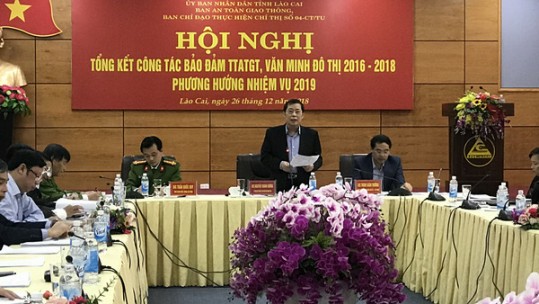 Triển khai công tác đảm bảo ATGT và văn minh đô thị năm 2019