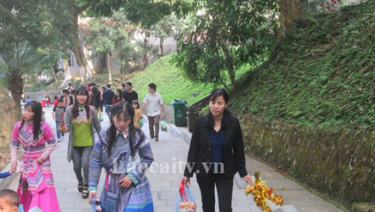 TP Lào Cai đón trên 78.000 lượt khách du lịch trong dịp Tết Nguyên đán 2019