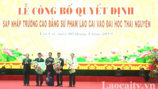 Sáp nhập Trường Cao đẳng Sư phạm Lào Cai vào Đại học Thái Nguyên