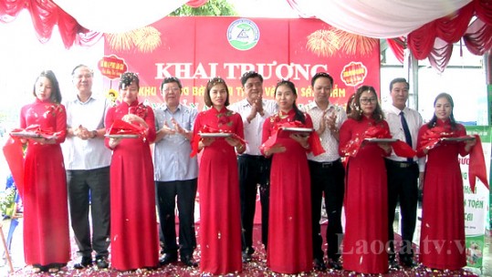 Khai trương khu trưng bày và bán sản phẩm nông sản an toàn