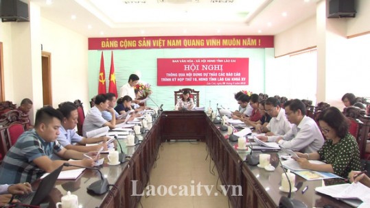 Ban Văn hóa – Xã hội thông qua các dự thảo trình kỳ họp thứ 10, HĐND tỉnh