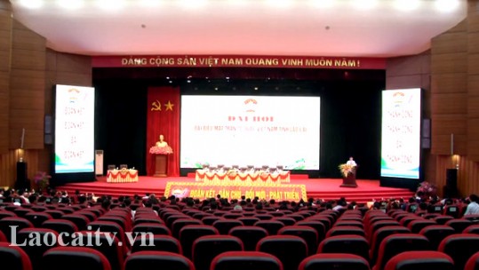 Phiên thứ nhất Đại hội đại biểu Ủy ban MTTQVN tỉnh Lào Cai lần thứ XV, nhiệm kỳ 2019 – 2024