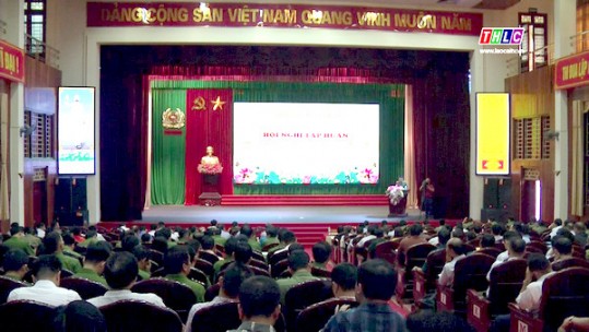 Hội nghị tập huấn pháp luật về phòng cháy, chữa cháy năm 2019