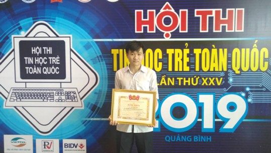 Học sinh Lào Cai giành giải Nhì tại Hội thi Tin học trẻ toàn quốc lần thứ XXV năm 2019