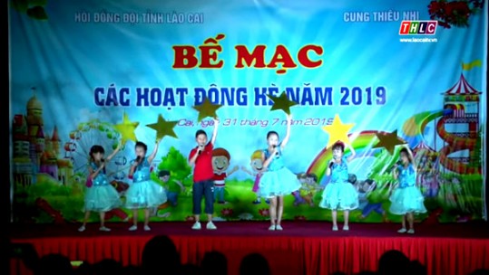 Cung Thiếu nhi tỉnh Lào Cai bế mạc các hoạt động hè năm 2019