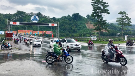 Thời tiết ngày 31/8: mưa dông diện rộng bao phủ Lào Cai