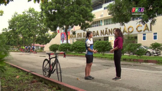 Văn hóa thể thao: Hoàng Thị Thấm - Vận động viên xe đạp triển vọng của Lào Cai