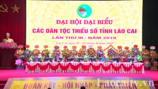 Thư của đồng chí Bí thư Tỉnh ủy Nguyễn Văn Vịnh chúc mừng Đại hội đại biểu các dân tộc thiểu số tỉnh Lào Cai lần thứ III - năm 2019