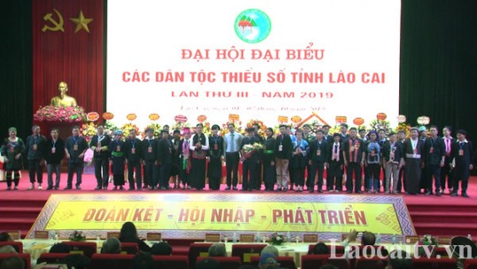 Đại hội đại biểu các dân tộc thiểu số tỉnh Lào Cai lần thứ III, năm 2019 thành công tốt đẹp