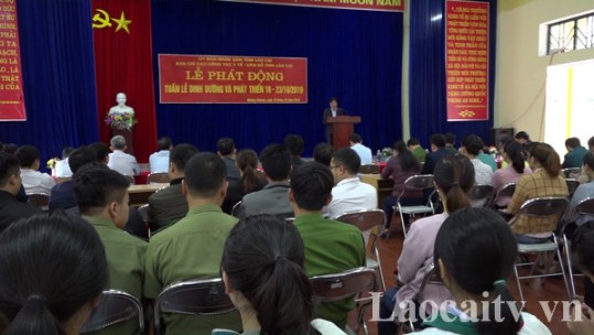 Lào Cai phát động tuần lễ dinh dưỡng và phát triển năm 2019