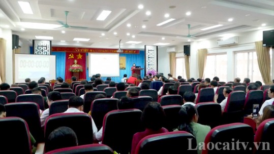 30 thí sinh tham dự Hội thi báo cáo viên giỏi cấp tỉnh năm 2019