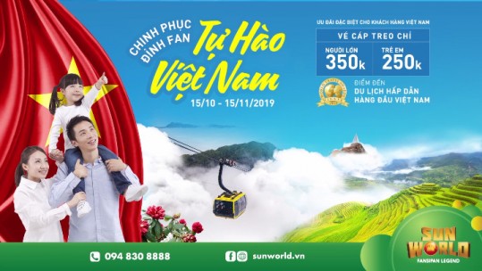 Sun World Fansipan Legend giảm 50% giá vé cho du khách người Việt