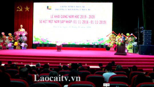 Trường Cao đẳng Lào Cai tổ chức Lễ Khai giảng năm học 2019 - 2020