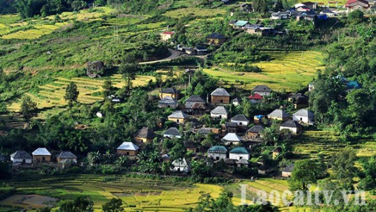 Những bản làng đẹp như tranh vẽ ở vùng quê Lào Cai