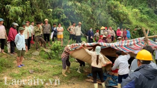 Sạt lở đất khiến 2 người tử vong ở xã Phìn Ngan, huyện Bát Xát