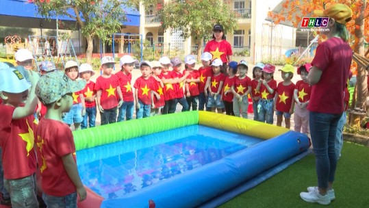 Vui đến trường: Trường Mầm non số 1 thị trấn Mường Khương (30/4/2021)