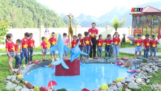 Vui đến trường: Trường Mầm non số 2, thị trấn Mường Khương (8/5/2021)