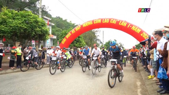 Nét đẹp Lào Cai: Giải đua xe đạp 