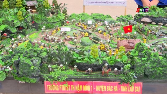 Mô hình chiến thắng lịch sử Điện Biên Phủ