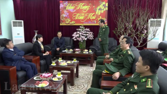Tư lệnh Bộ đội Biên phòng Việt Nam thăm và chúc tết tại huyện Si Ma Cai