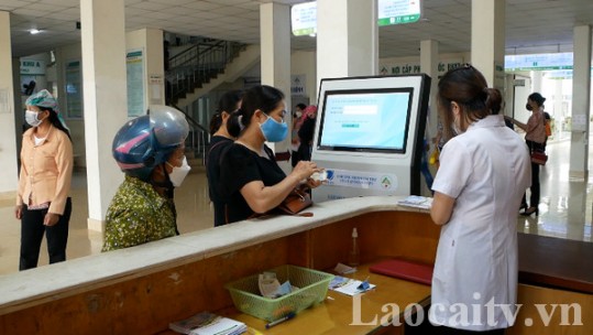 Kết quả ứng dụng số hoá vào khám chữa bệnh tại Bệnh viện Đa khoa tỉnh Lào Cai