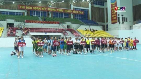 Khai mạc giải Futsal tỉnh Lào Cai mở rộng năm 2022