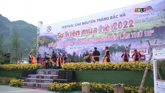 Khai mạc Festival Cao nguyên trắng Bắc Hà năm 2022