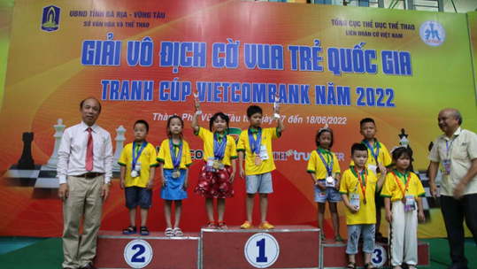 Giải vô địch cờ vua trẻ quốc gia 2022: tính đến 15/6, Lào Cai giành được 12 huy chương các loại