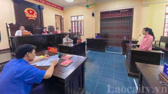 Tòa án Nhân dân thành phố Lào Cai xét xử vụ tàng trữ và mua bán trái phép chất ma túy