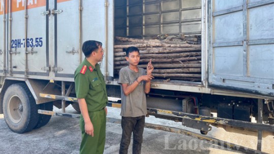 Công an xã Xuân Quang bắt 1 đối tượng trộm cắp xe tải