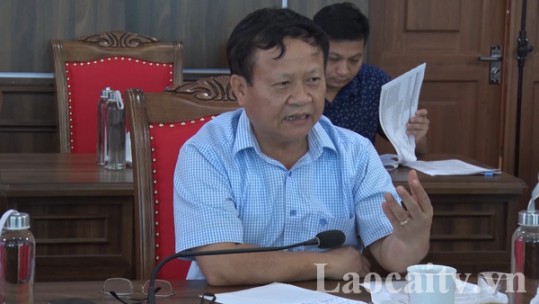 Phó Chủ tịch UBND tỉnh Nguyễn Trọng Hài làm việc tại huyện Văn Bàn