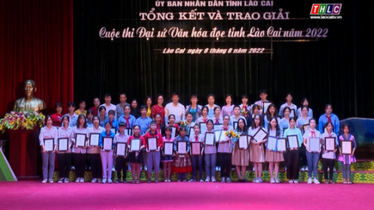 Trao giải Cuộc thi Đại sứ văn hóa đọc tỉnh Lào Cai năm 2022