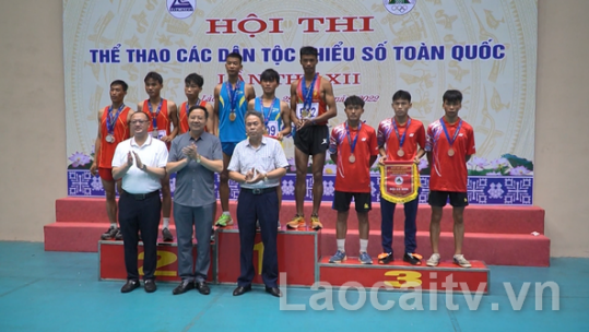 Kết thúc ngày tranh tài thứ 2, Lào Cai tạm dẫn đầu toàn đoàn Hội thi thể thao các dân tộc thiểu số toàn quốc lần thứ XII