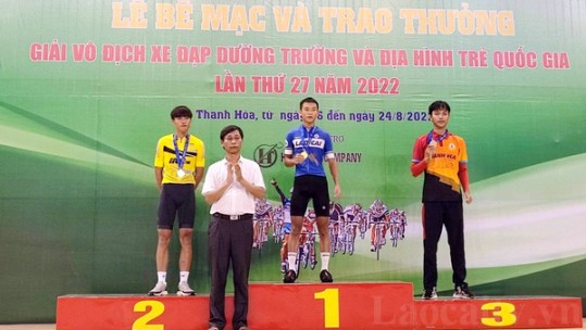 Lào Cai thi đấu xuất sắc tại Giải vô địch xe đạp đường trường và địa hình trẻ quốc gia 2022