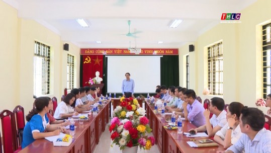 Chủ tịch UBND tỉnh Trịnh Xuân Trường kiểm tra công tác chuẩn bị năm học mới tại huyện Bát Xát