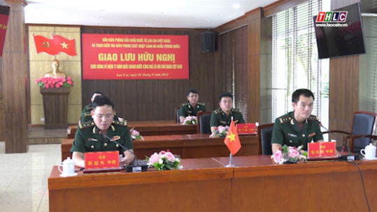 Biên phòng Việt Nam - Trung Quốc giao lưu hữu nghị