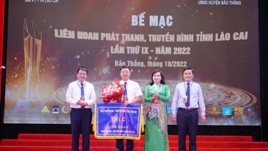 Bế mạc Liên hoan Phát thanh, truyền hình tỉnh Lào Cai lần thứ IX, năm 2022
