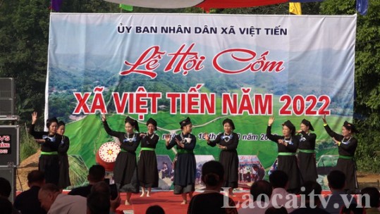 Xã Việt Tiến, huyện Bảo Yên tổ chức Lễ hội cốm năm 2022