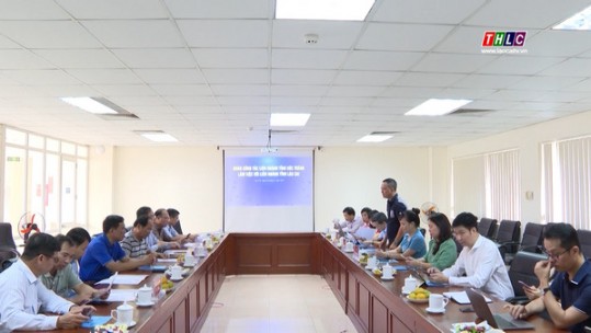 Đoàn công tác liên ngành tỉnh Sóc Trăng làm việc tại tỉnh Lào Cai