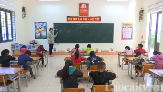 Quan tâm đầu tư cho giáo dục ở huyện nghèo Si Ma Cai