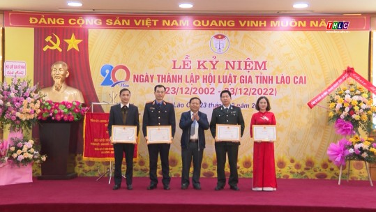 Kỷ niệm 20 năm thành lập Hội Luật gia tỉnh Lào Cai