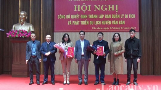 Thành lập Ban Quản lý di tích và phát triển du lịch huyện Văn Bàn