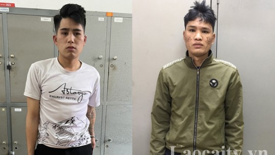Công an huyện Bảo Yên bắt 2 đối tượng trộm tiền để mua ma túy